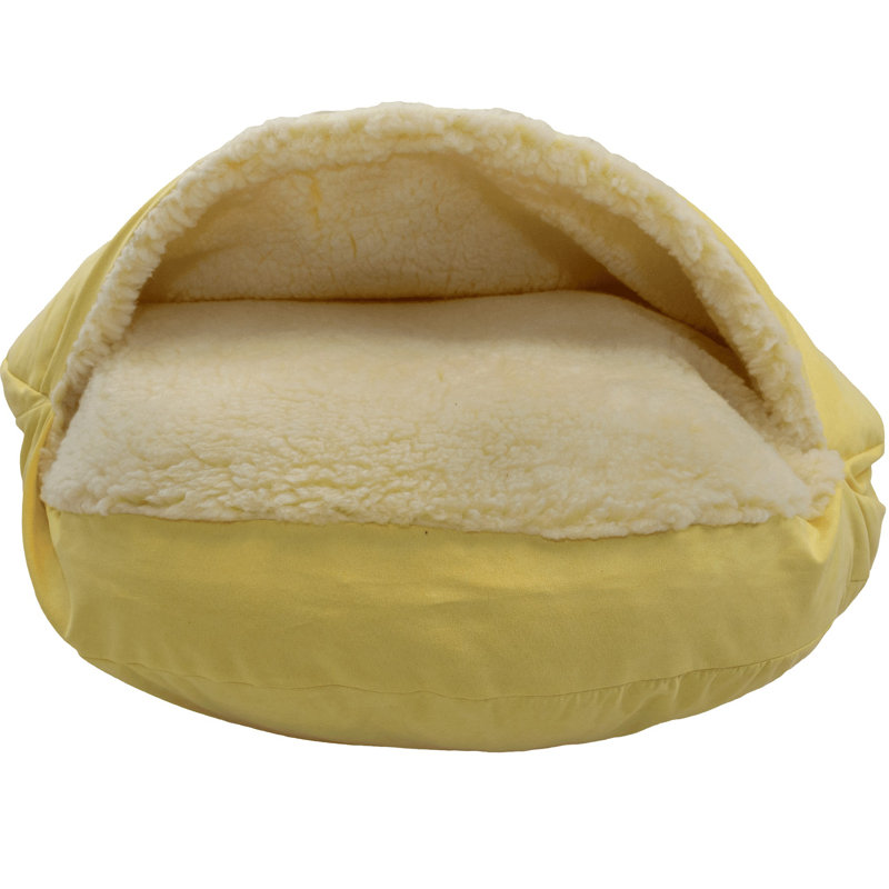 Snoozer Luxury Cozy Cave Hooded/Dome Dog Bed & Reviews Wayfair